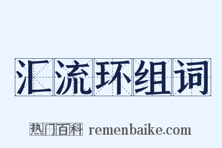 汇流环组词是什么意思的图片